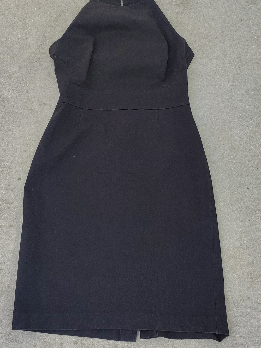 Banana Republic Black One-Shoulder Sheath Dress